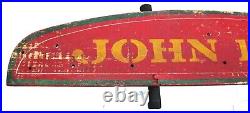 100+Year Old NOS John Deere Mower Sign Waterloo Boy330Dain430A530B630G730H830D R