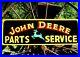 12x36_Vintage_Hand_Painted_JOHN_DEERE_Tractor_Parts_service_Dealership_Sign_01_cdw