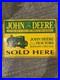15x9_in_JOHN_DEERE_TRACTORS_MOLINE_IL_ADVERTISING_SIGN_HEAVY_DIE_CUT_METAL_S42_01_hdqv