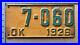 1926_Oklahoma_tractor_tractor_license_plate_7060_agriculture_John_Deere_2166_01_lsp