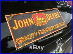 1930's Era John Deere Implement Sign