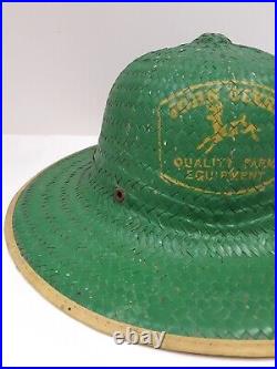 1940's Vintage John Deere Safari Straw Hat