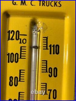 1950s John Deere Tractor Thermometer Sign 13 Eighmy Farm Store GMC Rochelle IL