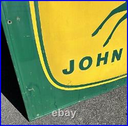 1960's Vintage John Deere Sign Dealer Bubble Sign Grace sign Co So. Paris Maine