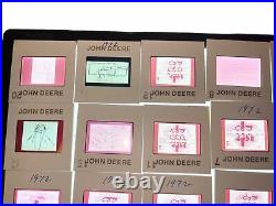 1972 John Deere Service Education Case with 520+ Photo Slide Plow Planter Vtg A
