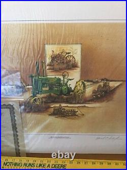 1983 Limited Print #66/950 -1935 JOHN DEERE B TRACTOR EDWARD C SCHAEFER NIB