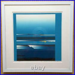 1983 TETSURO SAWADA Skyscape Lithograph with SIGNED, Limited Edition, Framed