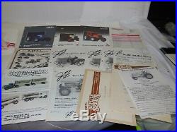 1984 Ertl Folder Press kit Poster International John Deere Tractor sign vtg Rare