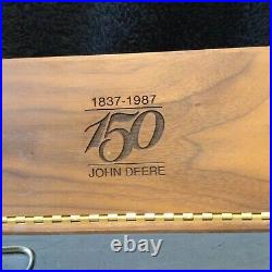 1987 John DeereSolingenSterling Silver Co Scissors & Letter Opener 150th Box