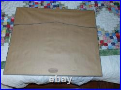 1993 Graphite Pencil Drawing John Deere Tractor By V. R. Brierley Signed 70/250