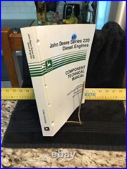 1993 John Deere 220 Series Diesel Engines Technical Manual CTM3