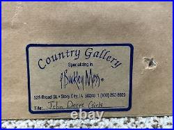1993 P Buckley Moss Framed LE Print JOHN DEERE GIRLS Signed