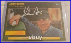1994 John Deere Signed Nolan Ryan card. Mint card & Auto! Foundation Signed