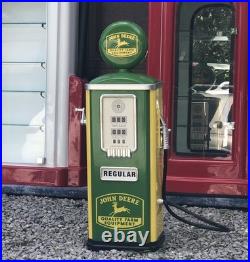 2005 John Deere Gearbox Pedal Car Gas Pump Tractor Toy Advertising Sign 32
