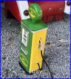 2005 John Deere Gearbox Pedal Car Gas Pump Tractor Toy Advertising Sign 32