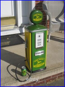 2005 John Deere Gearbox Pedal Car Gas Pump Tractor Toy Advertising Sign! 33