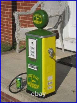 2005 John Deere Gearbox Pedal Car Gas Pump Tractor Toy Advertising Sign! 33
