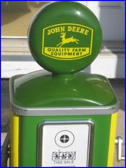 2005 John Deere Gearbox Pedal Car Gas Pump Tractor Toy Advertising Sign! 33