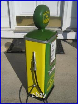 2005 John Deere Gearbox Pedal Car Gas Pump Tractor Toy Advertising Sign! 33