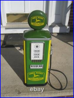 2005 John Deere Gearbox Pedal Car Gas Pump Tractor Toy Advertising Sign! 33