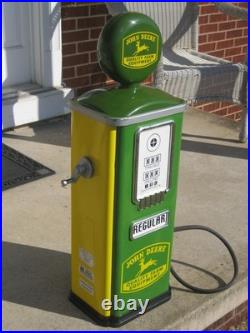 2005 John Deere Gearbox Pedal Car Gas Pump Tractor Toy Advertising Sign! 33