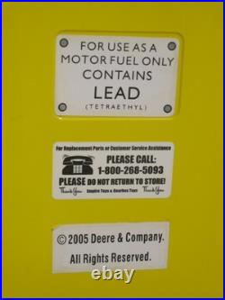 2005 John Deere Gearbox Pedal Car Gas Pump Tractor Toy Advertising Sign! 33
