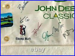 2006 John Deere Classic Signed Flag, Bubba Watson, Justin Rose, J. B. Holmes