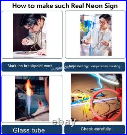 20X20 Inches John Deere Farm Tractor Farm Garage Barn Real Glass Neon Light Sign