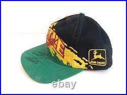 2 Chad Little-Athletic Autographed Hats-John Deere- New with Tags-1 Signed