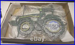 31 Huge John Deere Farm Tractor Busch Light Beer LED Neon Lamp Sign With Dimmer