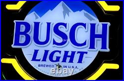 31 John Deere Farm Tractor Busch Light Beer Neon Sign Light Lamp With Dimmer