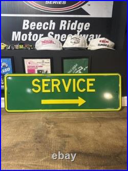 36x12 john deere Parts sign heavy duty metal Manufacture Unknown