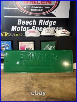 36x12 john deere Parts sign heavy duty metal Manufacture Unknown