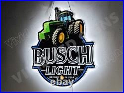4850 John Deere Tractor Equipment 2D LED 20x17 Neon Sign Light For Farmers
