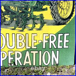 48in John Deere Farm Tractors Vintage Style Sign Repop Advertising