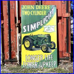 48in John Deere Tractor Vintage Style Sign Repop Advertising