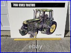 4 Very Rare 1993 John Deere 7000 Series Tractors IntroDisplay Boards 30X45