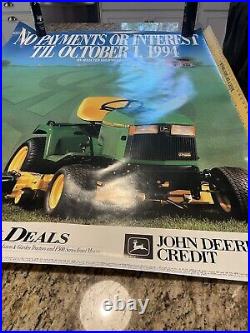 4 Vintage 1994 John Deere(Deere Season Kit) Posters-425, LX & STX Tractors-NIP