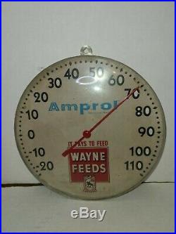 Amprol Thermometer and Wayne feeds