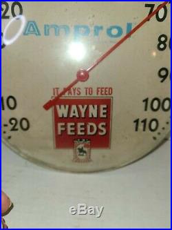 Amprol Thermometer and Wayne feeds