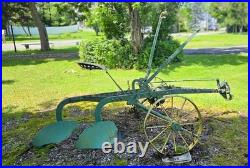 Antique Horse Drawn John Deere Double Bottom Plow