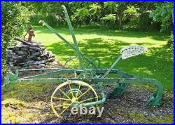 Antique Horse Drawn John Deere Double Bottom Plow