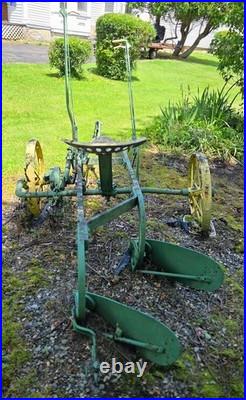 Antique Horse Drawn John Deere Double Bottom Plow
