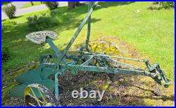 Antique Horse Drawn John Deere Double Bottom Plow