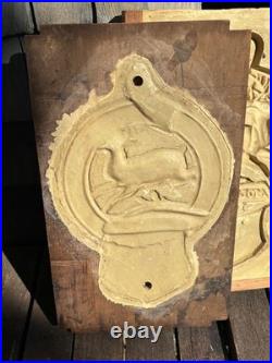 Antique JOHN DEERE Sign Foundry Factory Mold Cast Farm Machinery Jumping Deer Antique JOHN DEERE Sign Foundry Factory Mold Cast Farm Machinery Jumping Deer