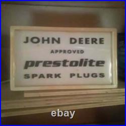 Antique John Deere Display 2 signs in 1