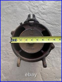 Antique John Deere Moline ILL Cast Iron Corn Planter Seed Box & Lid Farm Sign