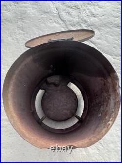 Antique John Deere Moline ILL Cast Iron Corn Planter Seed Box & Lid Farm Sign