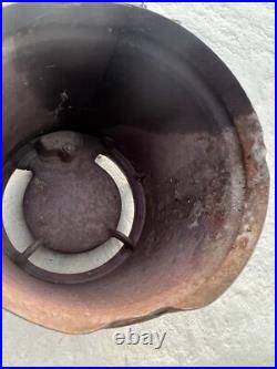 Antique John Deere Moline ILL Cast Iron Corn Planter Seed Box & Lid Farm Sign