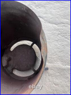 Antique John Deere Moline ILL Cast Iron Corn Planter Seed Box & Lid Farm Sign